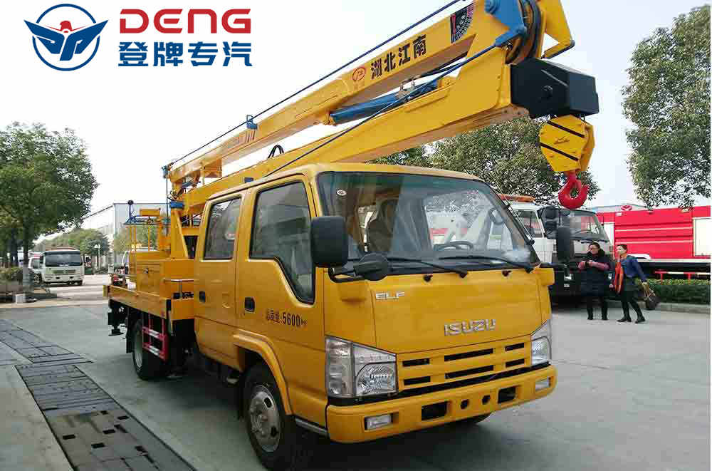 五十鈴雙排座14米高空作業(yè)車(chē)_06