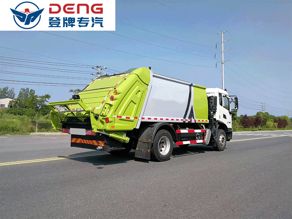 東風(fēng)天錦國(guó)六壓縮式垃圾車(chē)_10
