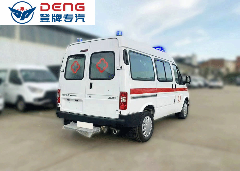 國六江鈴特順短軸轉(zhuǎn)運型救護車_08