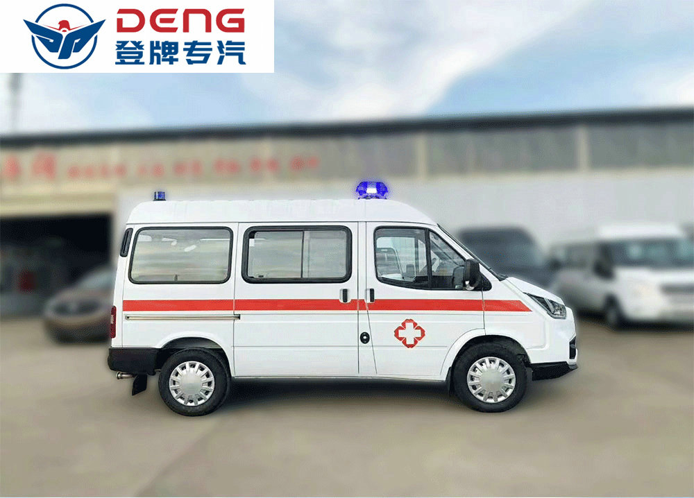 國六江鈴特順短軸轉(zhuǎn)運型救護車_07